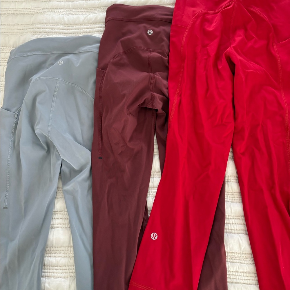 Lululemon bundle align leggings! Like new. Size 2.
